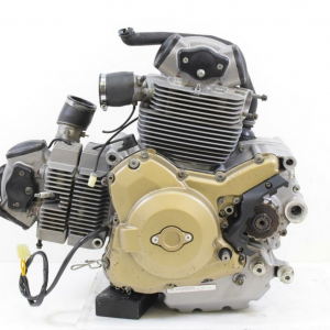 Контрактный двигатель Ducati Monster 1100 EVO ZDM1078 вид сбоку, слева