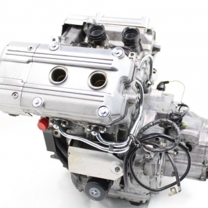 Контрактный двигатель б/у Honda ST1100 Pan European SC26E вид сзади