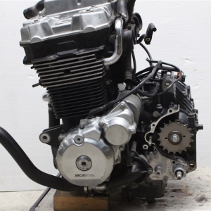 Контрактный двигатель Honda X4 SC38E вид сбоку, слева
