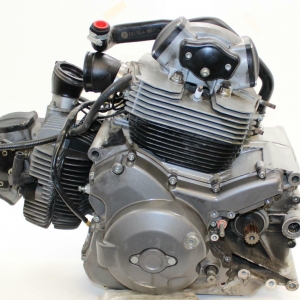 Контрактный двигатель Ducati Monster 696 ZDM696 вид сбоку, слева