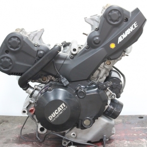 Контрактный двигатель Ducati Multistrada 1200 ZDM1198 вид сбоку, справа