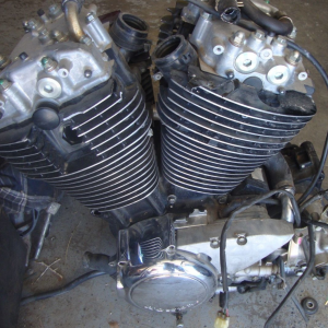 Контрактный двигатель б/у для мотоцикла Honda VT1100 Shadow SC18E