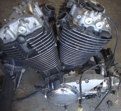 Двигатель Honda Shadow 1100 SC18E