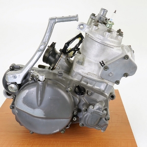 Контрактный двигатель б/у Suzuki RMX250 J111 вид сбоку, справа