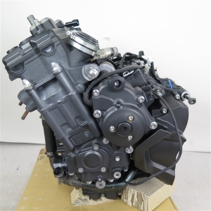 Контрактный двигатель б/у Yamaha FZ1 N514E вид сбоку, слева