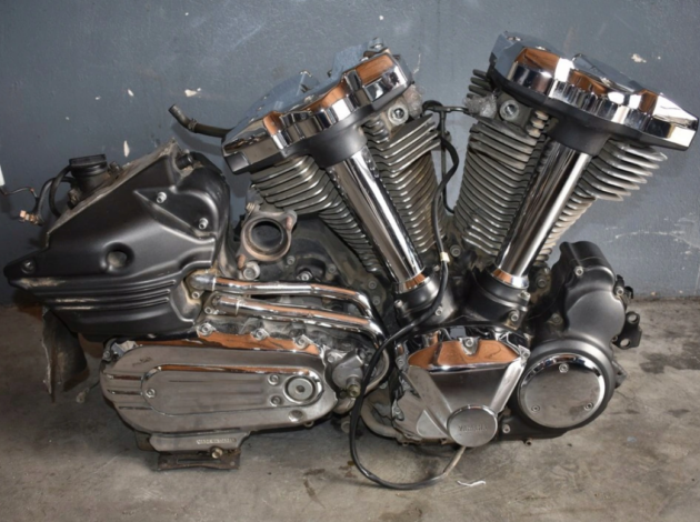Двигатель Yamaha XV1900 2006-2017 P617E