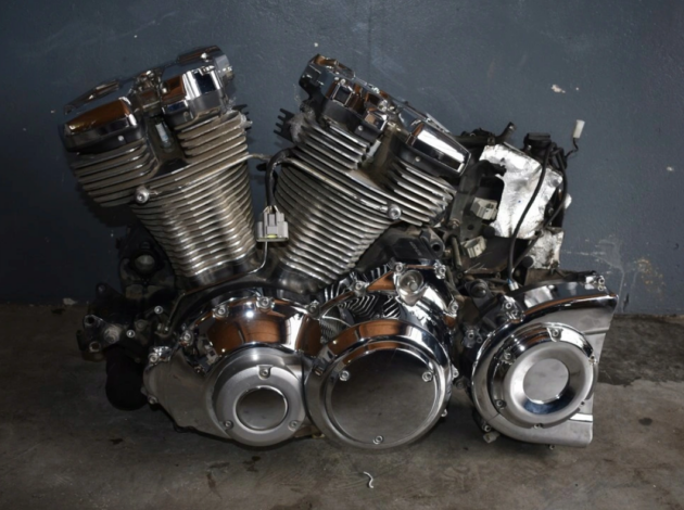 Двигатель Yamaha XV1900 2006-2017 P617E