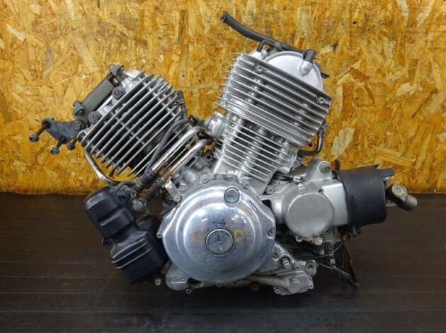 Двигатель Yamaha DragStar 400 (XVS 400) 2001-2009 H601E