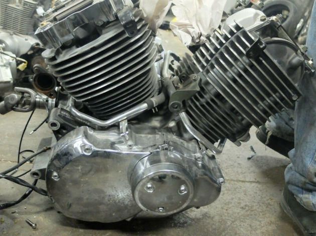 Двигатель Yamaha DragStar 650 (XVS 650)  1997+ M601E