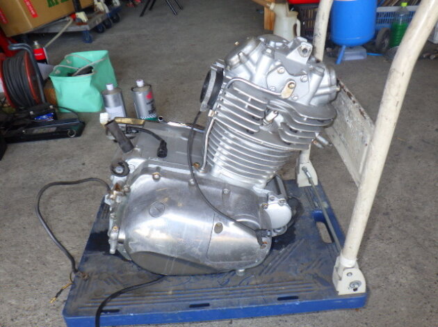 Двигатель Kawasaki Estrella 250 2007-2017 BJ250AE