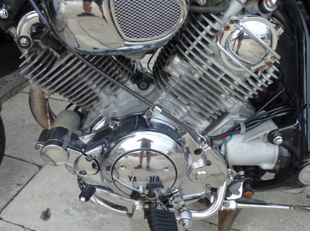 Двигатель Yamaha XV750 Virago 1986-1998 4PW